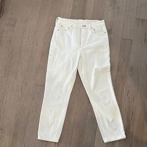 Rag & Bone Cream Denim Pants